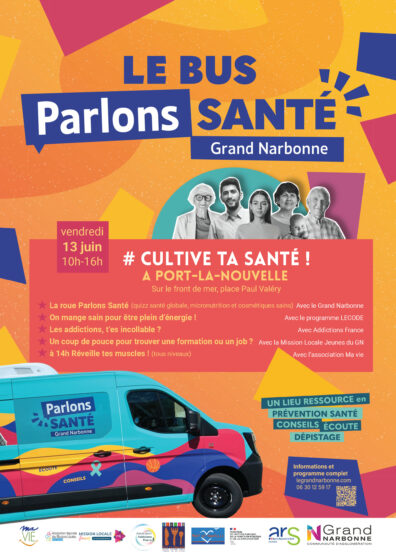 Parlons Santé, le bus du Grand Narbonne, 13 juin