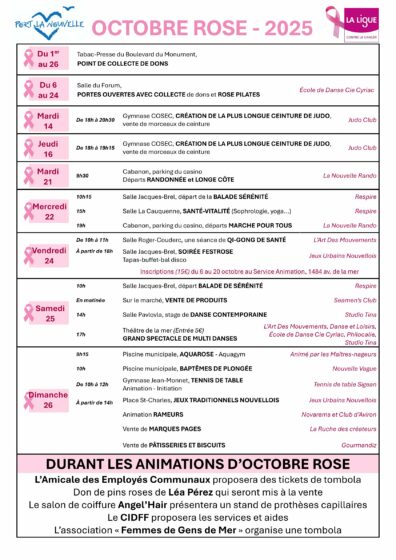 Octobre Rose
