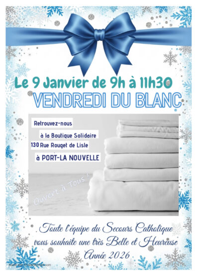 vendredi du blanc