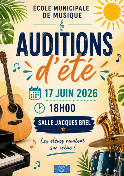 Auditions d&rsquo;été