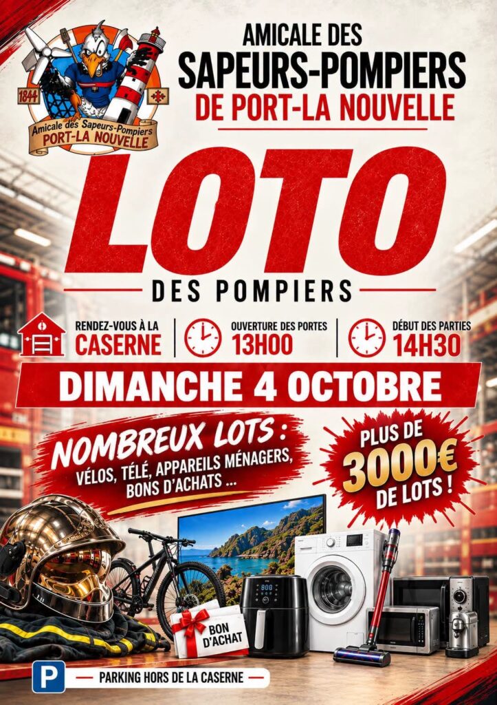 04.10 - loto des pompiers